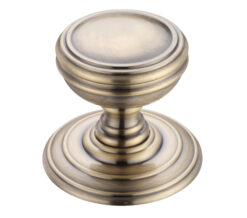 Concealed Fix Mortice Door Knobs, Florentine Bronze  (sold in pairs)