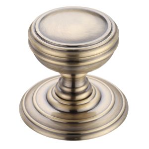 Concealed Fix Mortice Door Knobs, Florentine Bronze  (sold in pairs)