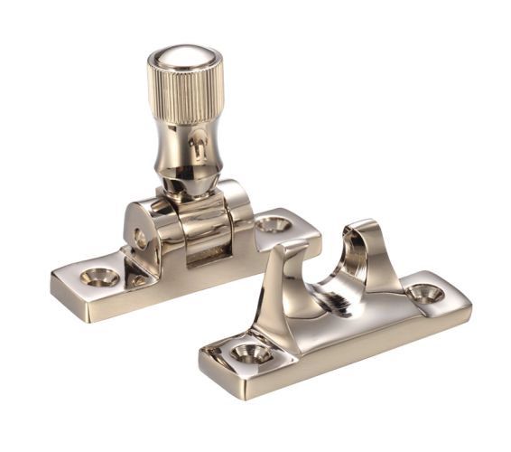 Brighton Pattern Sash Fastener, PVD Stainless Nickel