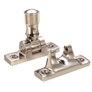 Brighton Pattern Sash Fastener, PVD Stainless Nickel
