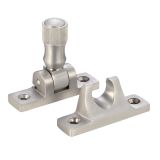 Brighton Pattern Sash Fastener, Satin Chrome