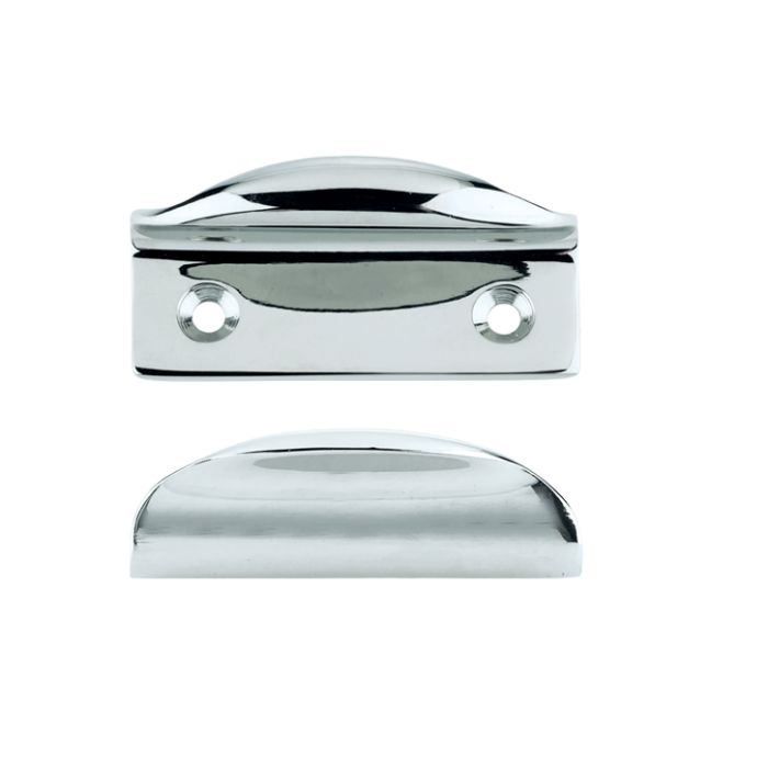 Window Sash Lift, Polished Chrome –
