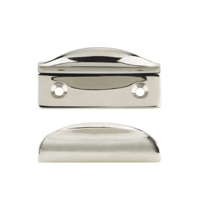 Window Sash Lift, Nickel Plate –