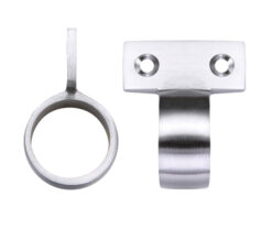 Vertical Fix Window Sash Ring, Satin Chrome