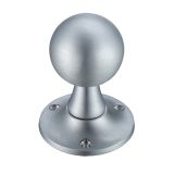 Ball Mortice Door Knobs, Satin Chrome -  (sold in pairs)