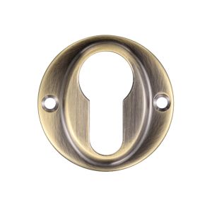 Euro Profile Escutcheon, Florentine Bronze