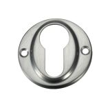 Euro Profile Escutcheon, Satin Nickel
