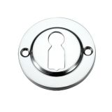 Standard Profile Escutcheon, Polished Chrome