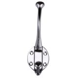 Hat & Coat Hook, Polished Chrome -