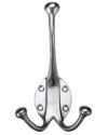 Zoo Hardware Double Hat & Coat Hook – Satin Chrome
