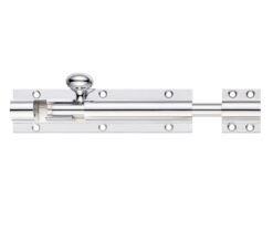 Architectural Heavy Duty Barrel Bolt (8, 12, 18, 24 OR 36 Inch), Polished Chrome