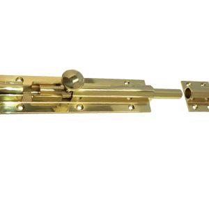 Architectural Heavy Duty Barrel Bolt (8, 12, 18, 24 OR 36 Inch), Polished Brass
