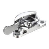Narrow Style Fitch Fastener, Polished Chrome