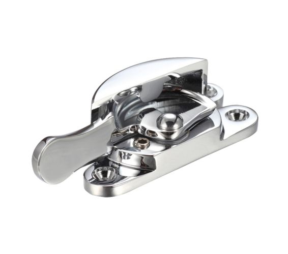 Narrow Style Locking Fitch Fastener, Polished Chrome