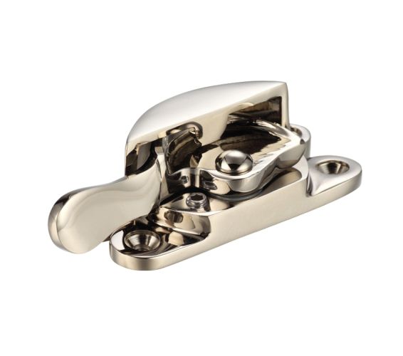 Narrow Style Locking Fitch Fastener, PVD Stainless Nickel –