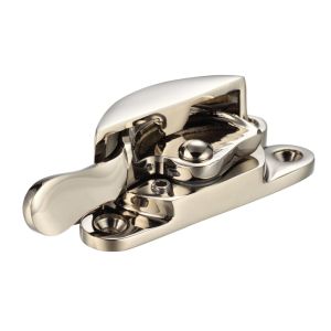 Narrow Style Locking Fitch Fastener, PVD Stainless Nickel –