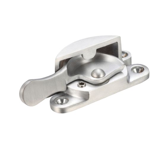 Narrow Style Locking Fitch Fastener, Satin Chrome