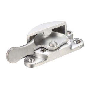 Narrow Style Locking Fitch Fastener, Satin Chrome