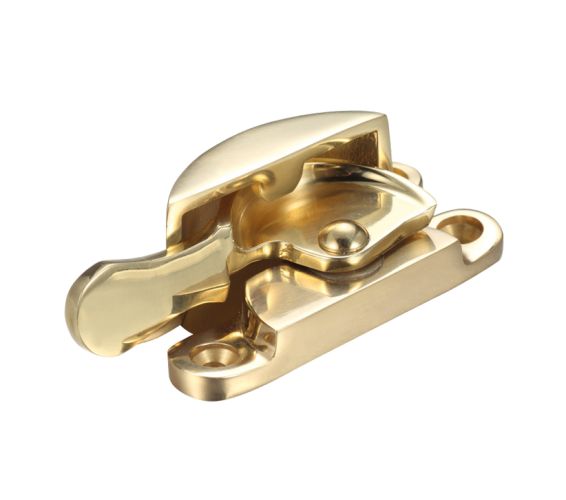 Narrow Style Fitch Fastener, Polished Brass