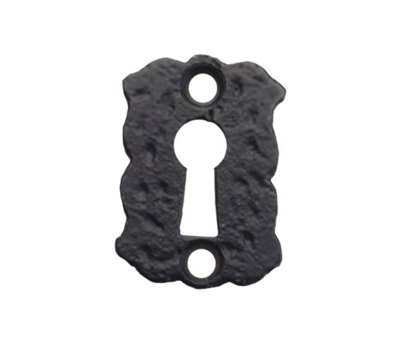 Floral Escutcheon, Black Antique