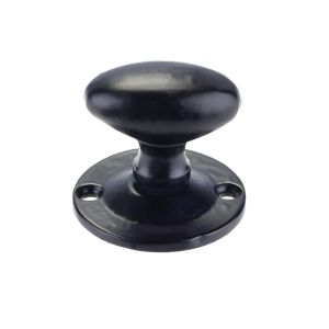 Oval Rack Bolt Thumb Turn, Black Antique