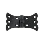 Butterfly Cabinet Hinge, Black Antique