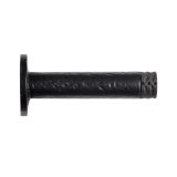 Cylinder Door Stop With Rose (90mm), Black Antique