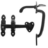 Thumb Latch, Black Antique