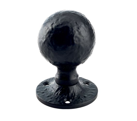 Ball Mortice Knob, Black Antique (sold in pairs)