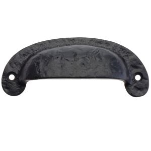 Drawer Pull (100mm c/c), Black Antique
