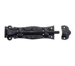 Plain Door Bolt (6" OR 8"), Black Antique