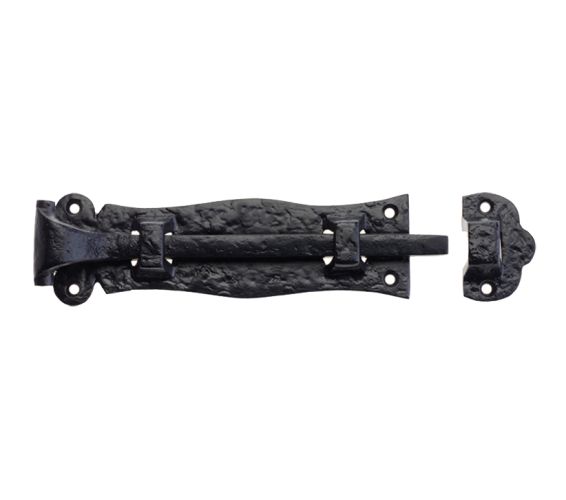Plain Door Bolt (6″ OR 8″), Black Antique
