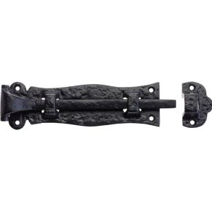 Plain Door Bolt (6″ OR 8″), Black Antique