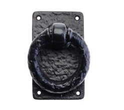 Ring Handle (76mm x 127mm), Black Antique