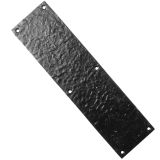 Finger Plate (76mm x 292mm), Black Antique