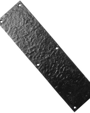 Finger Plate (76mm x 292mm), Black Antique