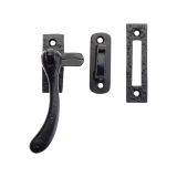Bulb End Casement Fastener, Black Antique