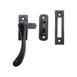 Bulb End Casement Fastener, Black Antique
