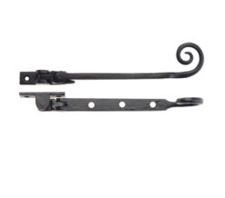 Curly Tail Casement Stays (8", 10" OR 12"), Black Antique
