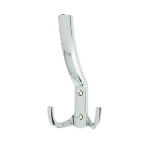 Vittoria Hat & Coat Hook (144mm x 60mm), Polished Chrome
