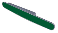 Jedo Collection Chameleon 1 Cabinet Pull Handles (96mm C/C), Green