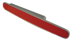 Jedo Collection Chameleon 1 Cabinet Pull Handles (96mm C/C), Red