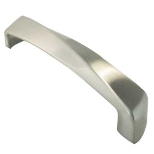 Twist Cabinet Pull Handle (96mm, 128mm OR 160mm c/c), Brushed Nickel