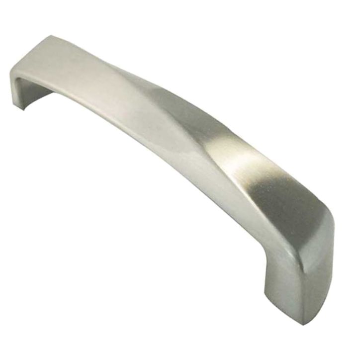 Twist Cabinet Pull Handle (96mm, 128mm OR 160mm c/c), Brushed Nickel