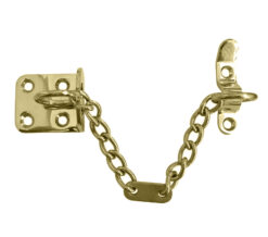 Security Chain, Polished Brass