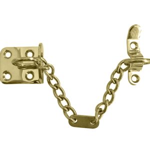 Security Chain, Polished Brass