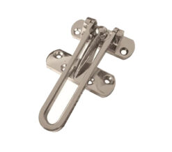 Security Door Guard, Satin Nickel
