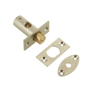 Mortice Rack Bolt (14mm Backset), Nickel Plate