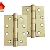 4 Inch Ball Bearing Hinges, Polished Brass