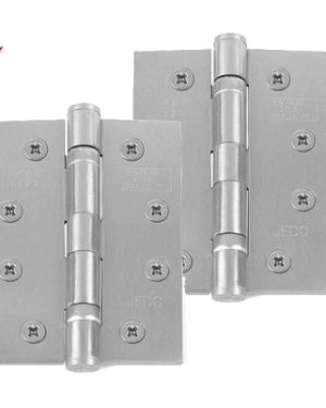 4 Inch Ball Bearing Hinges, Satin Chrome